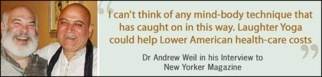 andrew weil and dr kataria laughter quote